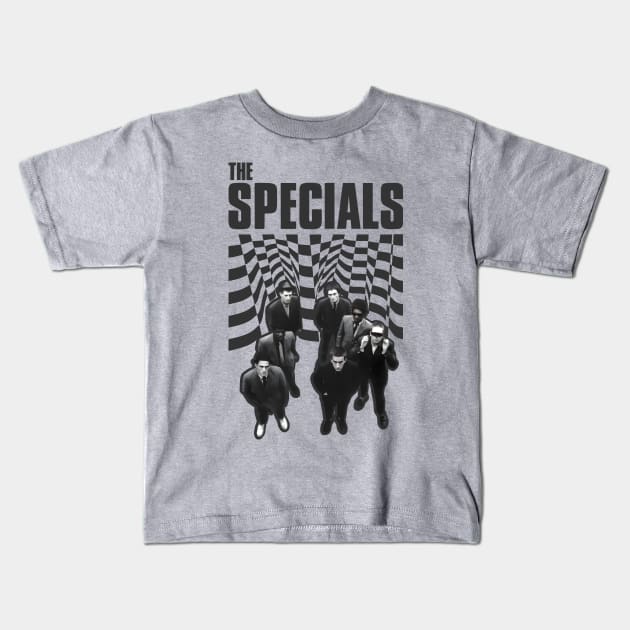 The soecials, black vintage Kids T-Shirt by Degiab